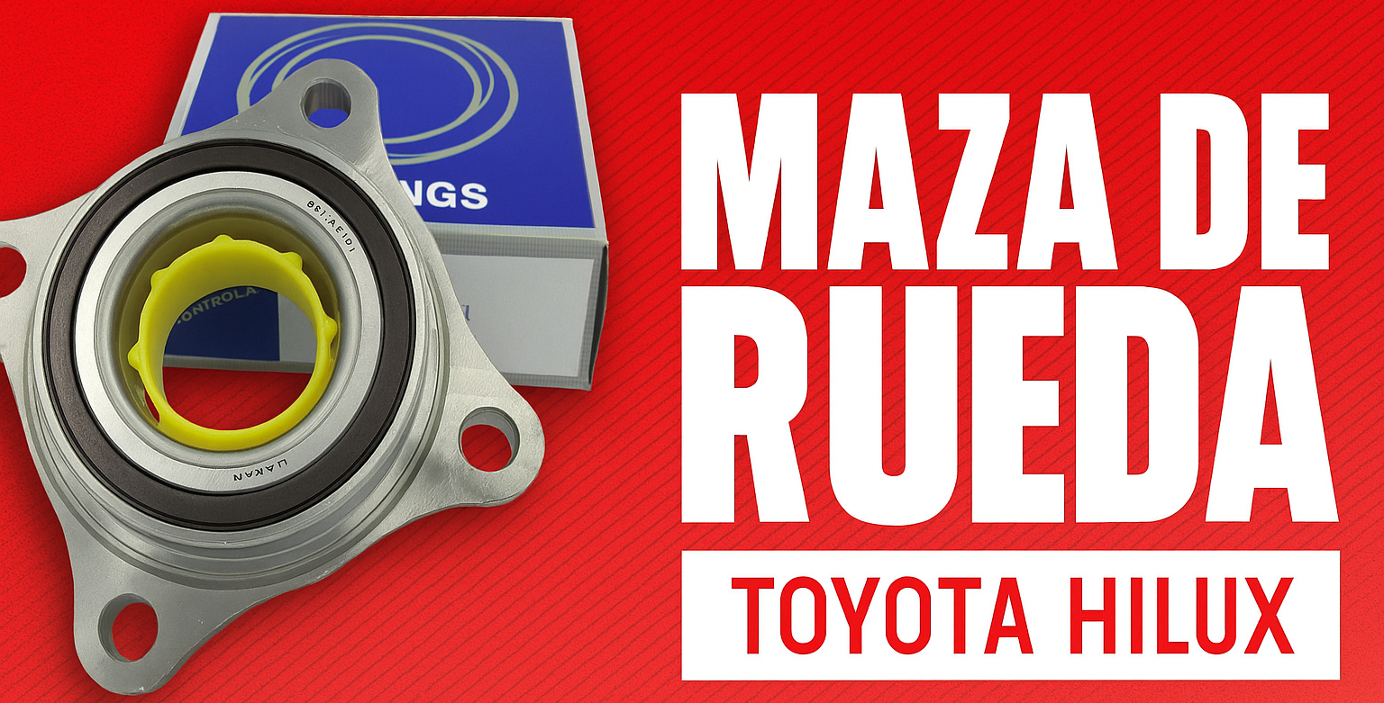 maza de rueda delantera toyota hilux